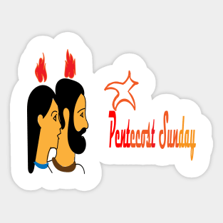 Pentecost Sunday Sticker